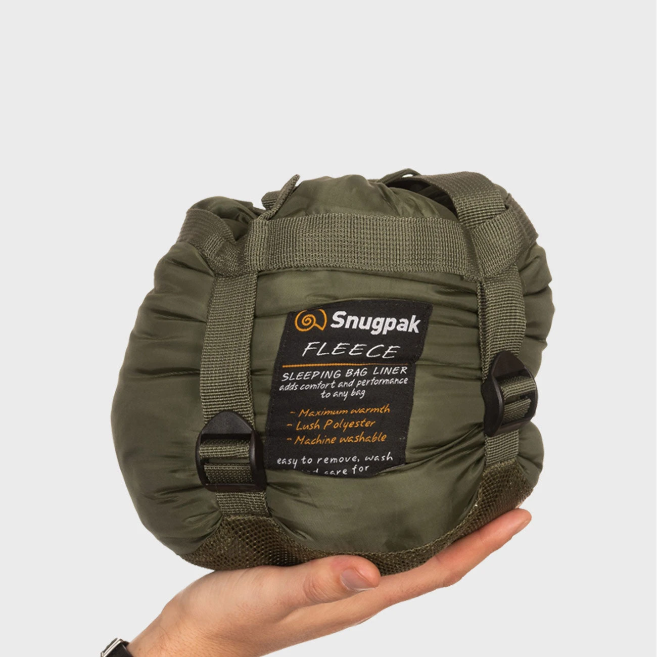 SNUGPAK Fleece Liner With Zip WGTE - Image 5